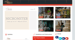 Desktop Screenshot of mfinindia.org